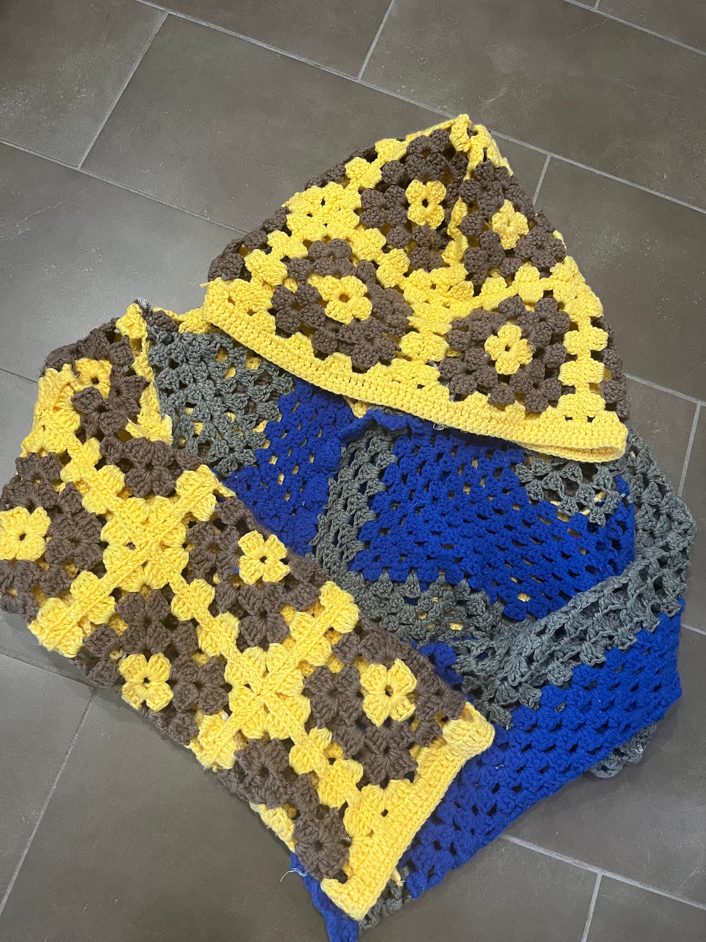 Cropped Hoodie Knit | GOLDEN STATE