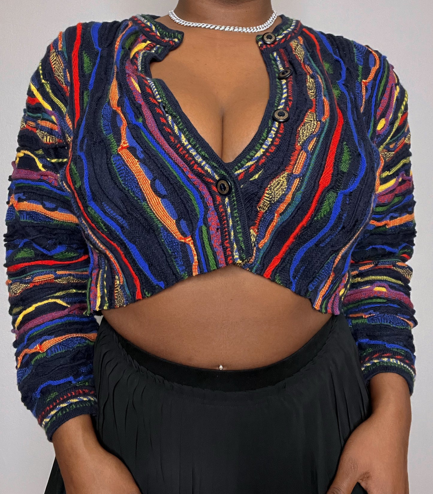 Wool Cropped Sweater S-L