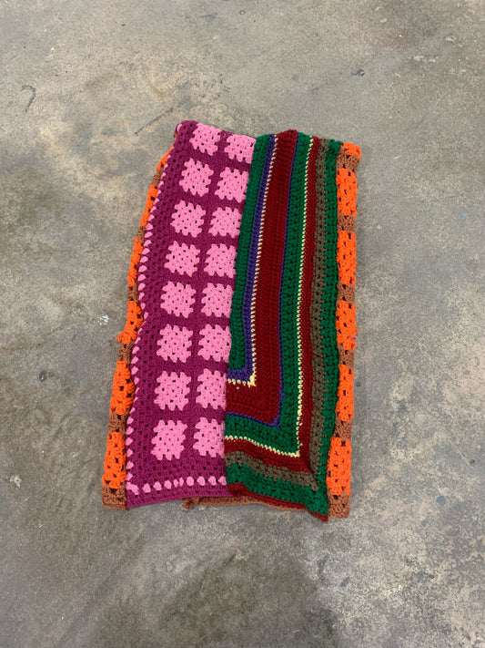 Patchwork Flava|Pretty Knit Skirt|sz M-L